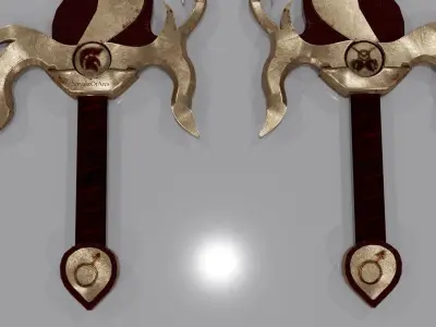 Sword - Servant Of Ares Free 3D model