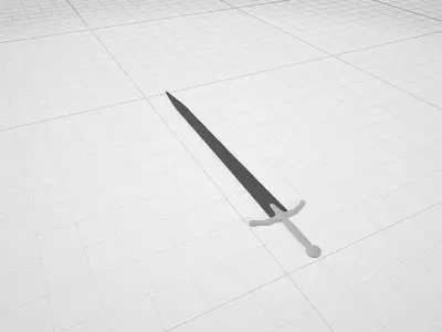 Sword Free 3D model 10