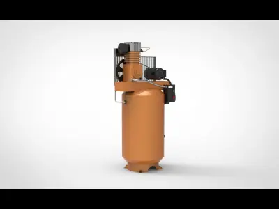 Air compressor type BB 3D model