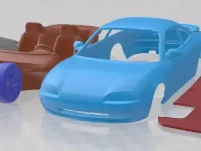Mazda MX-6 1992 Printable Car  3D print model