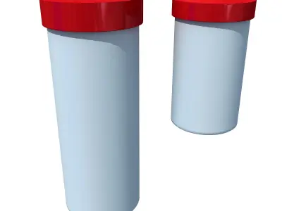 Oil Filter 3D model by 3D-Horse