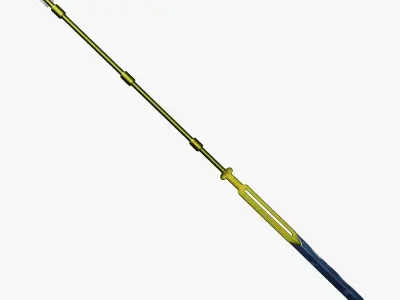KNIGHT SPEAR  Low-poly 3D model