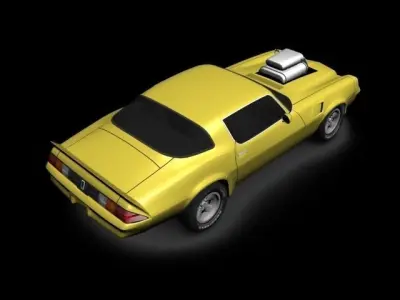 chevrolet camaro 2009 Free 3D model