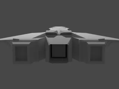 Spacecraft F-1T 3D print model