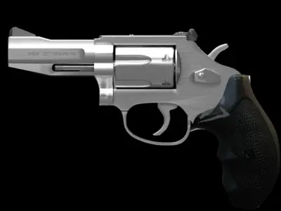 Gun magnum 357 3D model