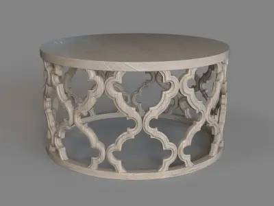 Clover Coffee Table 3D model