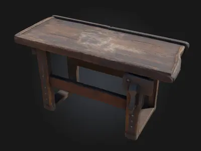 Workbench Essence  The Heart of Craftsmanship and Creativity 3D model
