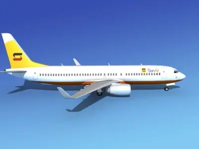 Boeing 737-800 Sonair 3D model