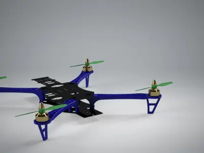 DRONE DE PRUEBAS 3D print model
