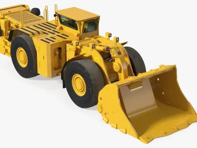 Mining Loader Cat R1600H 3D model