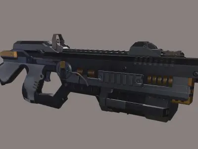 Thunder Guard Low-poly 3D model