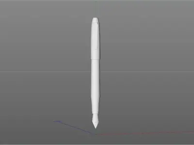 fountain pen 3D model order