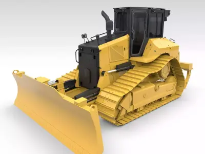 Bulldozer Series 3D Model Pack