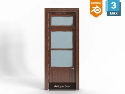 Antique Doors 3D Model Pack purchase
