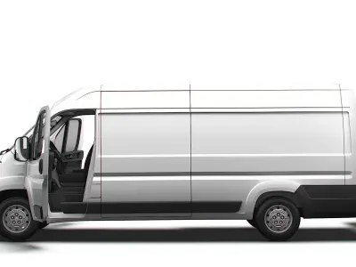 Citroen Jumper Van L4H2 HQ Interior 2023 3D model