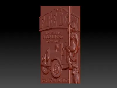 Fire dept 3D print model