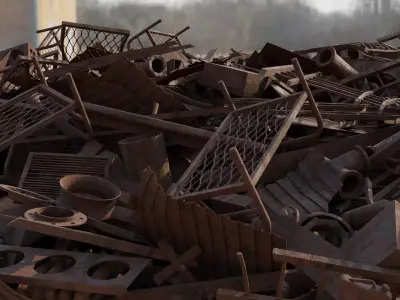 Metal Scrap 3D model