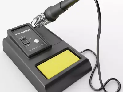 Soldering Iron Station 3D model purchase