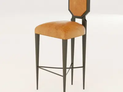 Christopher Guy bar stool 60-0021 3D model