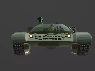 T72 Tank 3D model