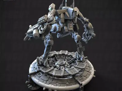 D9 Shrimp Stomper 150mm Static Set 3D print model