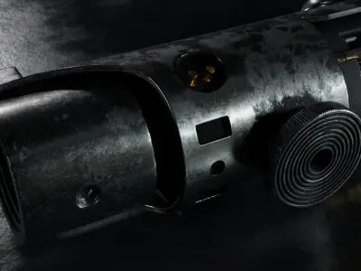 Starkillers lightsaber 3D model