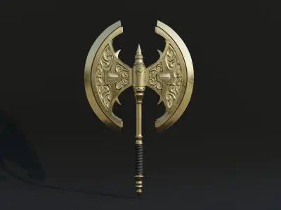 Blinding Light of Destiny Low-poly 3D model