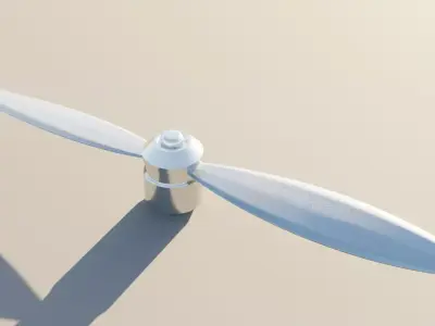 Propeller 3D model from CGTrader