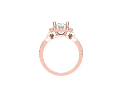 Wedding Ring  3D print model 202