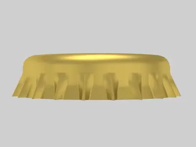 Cork Cap 3D model