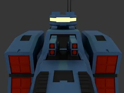 ESF-SC01 Baikal-class 3D model