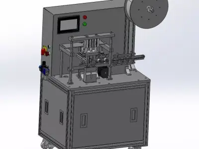 External Nose Bridge Ultrasonic Welding Machine 3D model