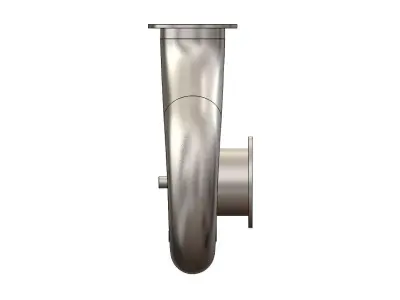 Centrifugal Pump 3D Model 3D model