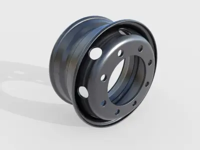Rim M6 Low-poly 3D model