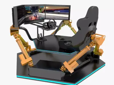 VR Equipment 4 3D model