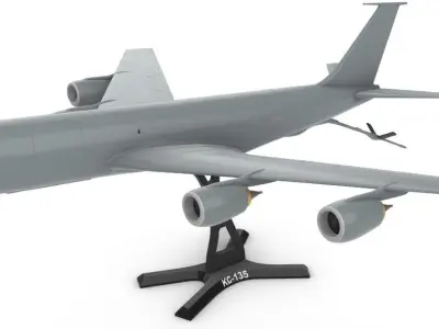 KC-135 3D print model