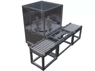 Online welding machine 3D model
