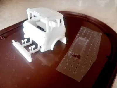1960 Chevrolet GMC Tilt Cab COE truck 3D print model