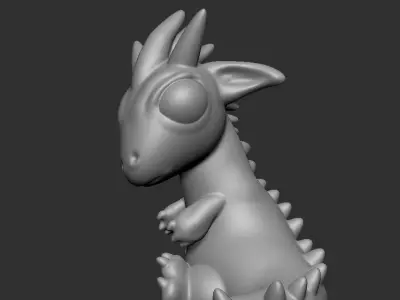 Baby Dragon 3D print model buy