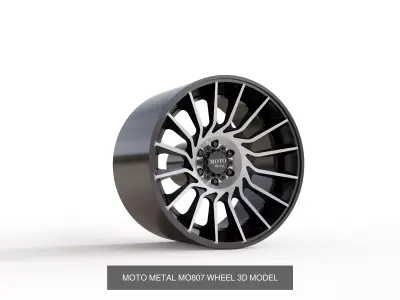 best seller moto metal forged concave wheels 3D Model Pack
