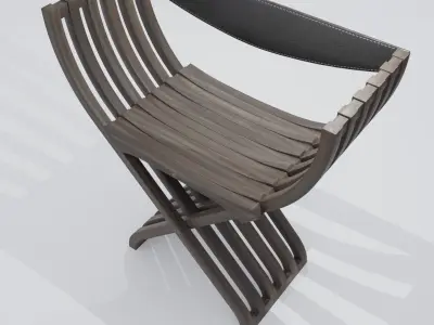 Curule Chair  3D model