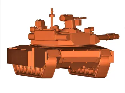 Military Tank Panzer 3D print model