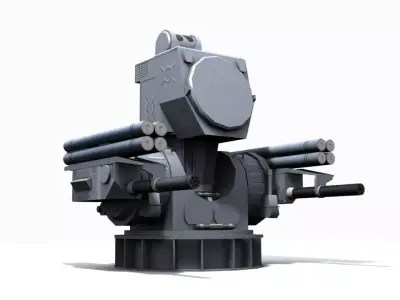 ZRK Pancer ME Low-poly 3D model