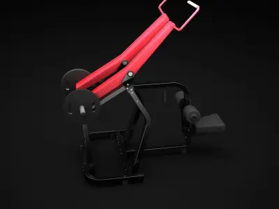 Wide Pull Down 3D model