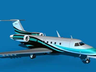 Embraer Praetor 500 V13 3D model