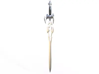 sword of decey Low-poly 3D model