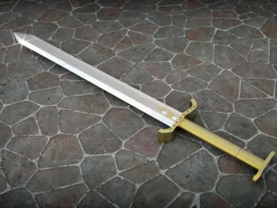Sword Free 3D model 15