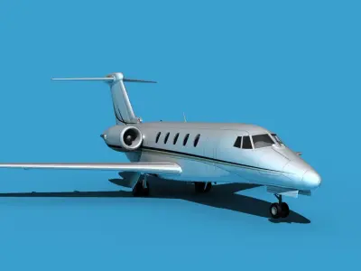 Cessna Citation 650 III V07 3D model