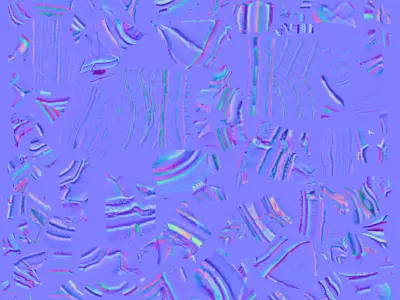 Arcane War Axe 3D model