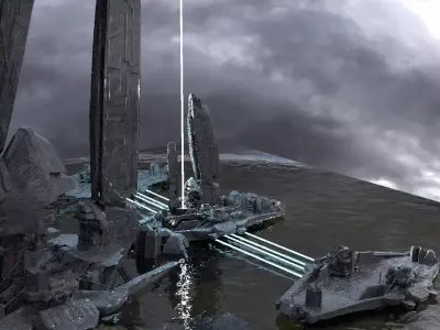 Halo Forerunner Complex Structure  3D model